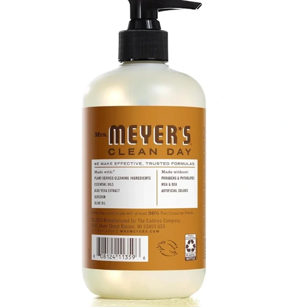 Set‎ of 3 Mrs. Myers Acorn Spice Hand Soap - limited edition- 12.5oz bottles
